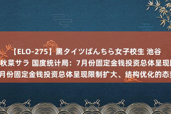 【ELO-275】黒タイツぱんちら女子校生 池谷ひかる さくら 宮下まい 秋菜サラ 国度统计局：7月份固定金钱投资总体呈现限制扩大、结构优化的态势